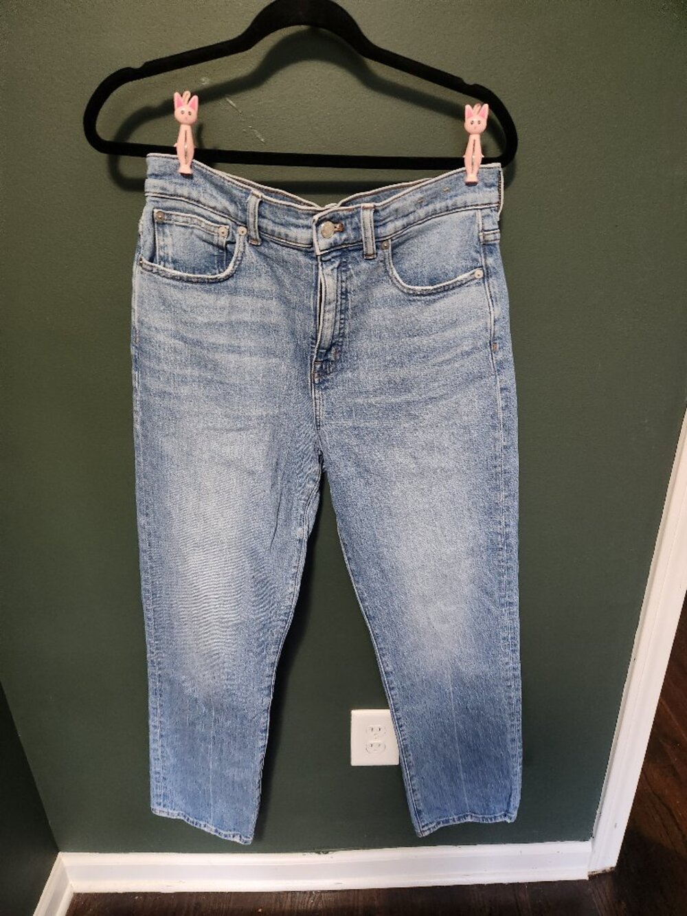 Madewell 90s Straight Denim Jeans